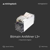 Bitmain Antminer L3+ Litecoin ASIC Miner in India